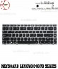 Bàn phím Laptop Lenovo Ideapad G40-70, g40-70m, V3000, Z41-70, 300-14ISK, Flex2-14a ( Viền Bạc )